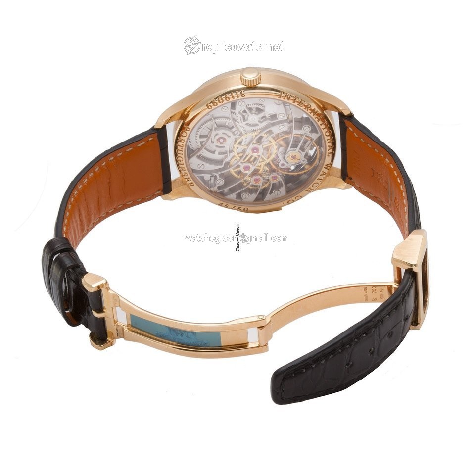 IWC Portuguese Minute Repeater Mens watch Unisex Manual winding Rose gold IW524101 4