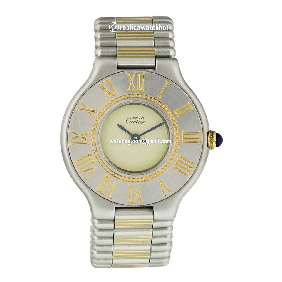 Cartier 21 Must de Cartier Womens watch Quartz Steel 1340 4