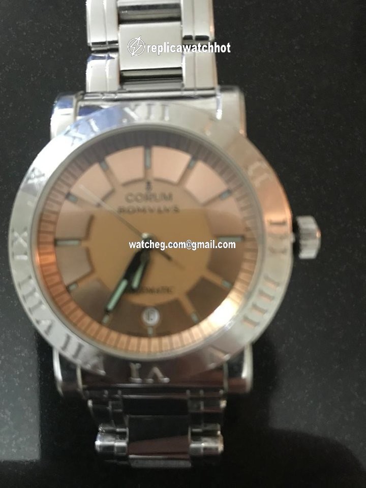 Corum Romvlvs Mens watch Unisex Manual winding Steel 82.701.20 4