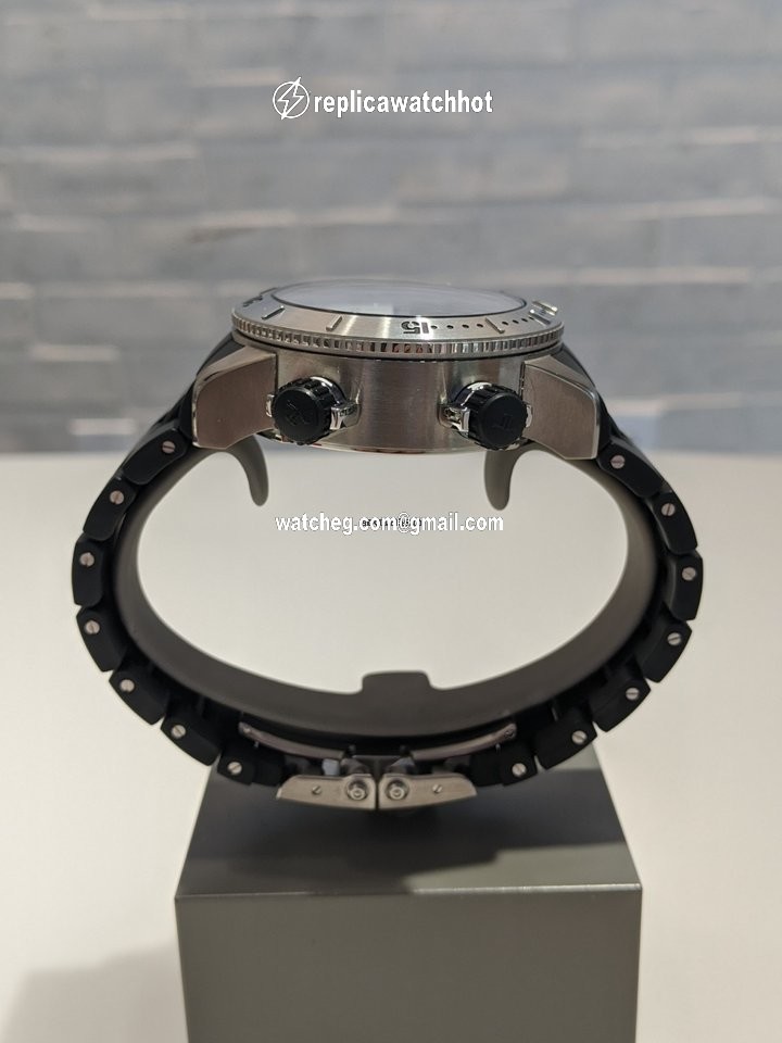 Jaeger-LeCoultre Master Compressor Diving Pro Geographic Mens watch Unisex Automatic Titanium q185t770 4