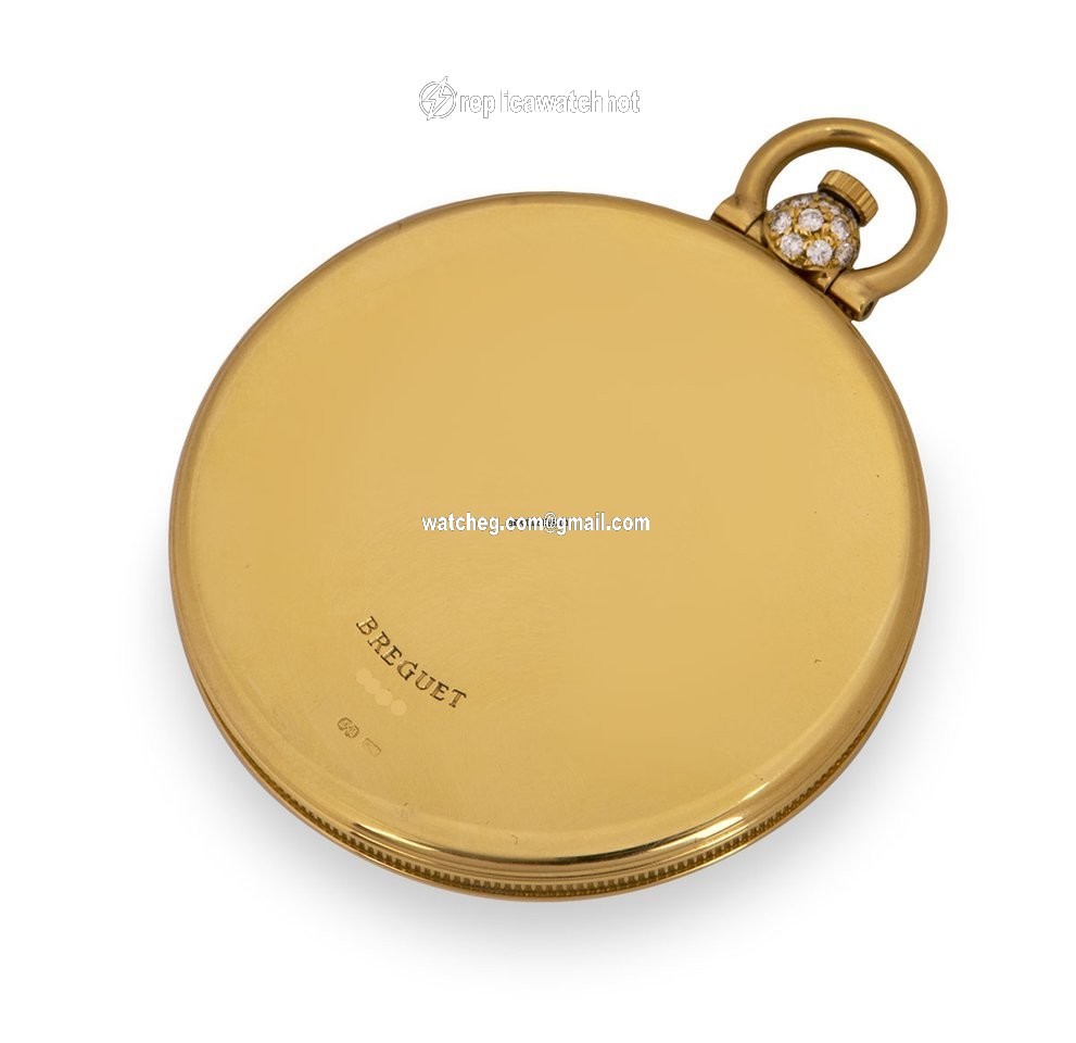 Breguet Mens watch Unisex Manual winding Yellow gold Breguet Pocket Watch 1730BA 4