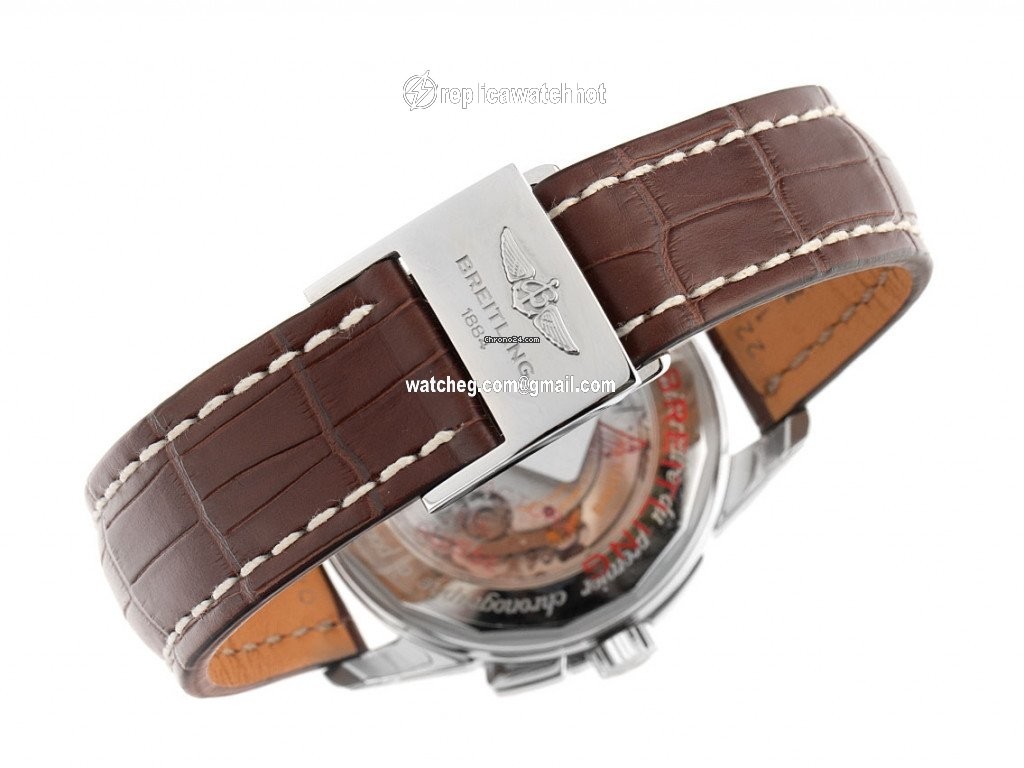 Breitling Transocean Chronograph 1915 Mens watch Unisex Manual winding Steel AB141112 G799 740P A20D.1 4