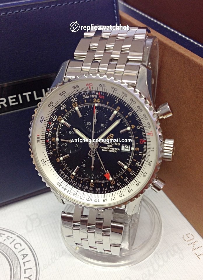 Breitling Navitimer GMT Mens watch Unisex Automatic Steel A24322121B2A1 4