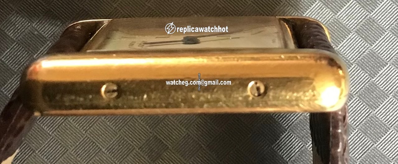 Cartier Tank Vermeil Womens watch Quartz Silver 5057001 4