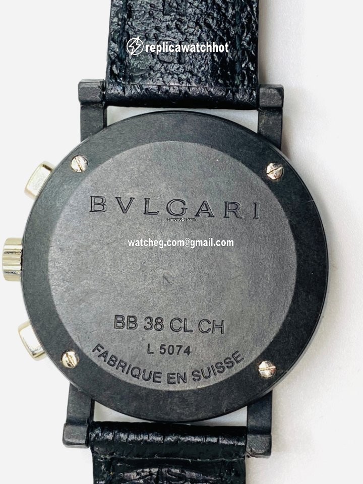 Bulgari Bulgari Mens watch Unisex Quartz Carbon BB38CL 4