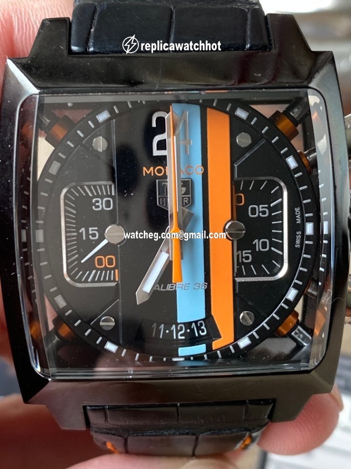 TAG Heuer Monaco Calibre 36 Mens watch Unisex Automatic Steel CAL5112 4