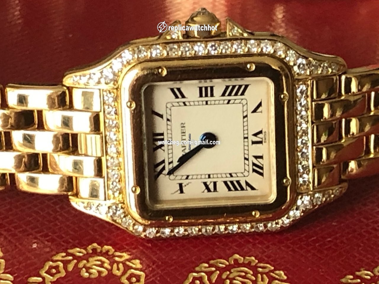 Cartier Panthere Womens watch Quartz Yellow gold 866919 4