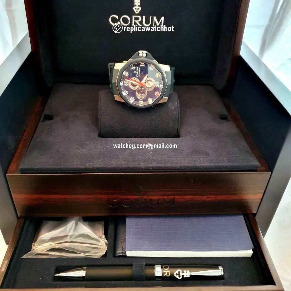 Corum Admirals Cup Seafender Tides 48 Mens watch Unisex Automatic Titanium 277.933.06 0373 AB12 4