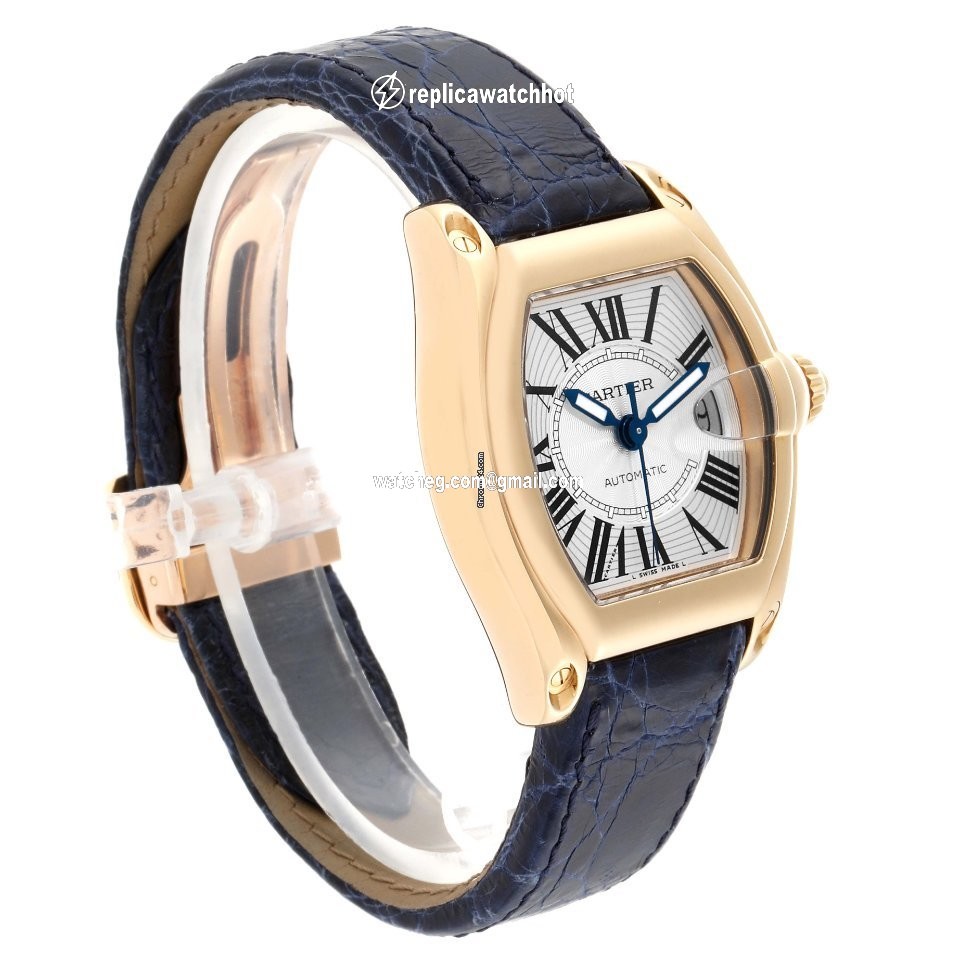 Cartier Roadster Mens watch Unisex Automatic Yellow gold W62005V2 4