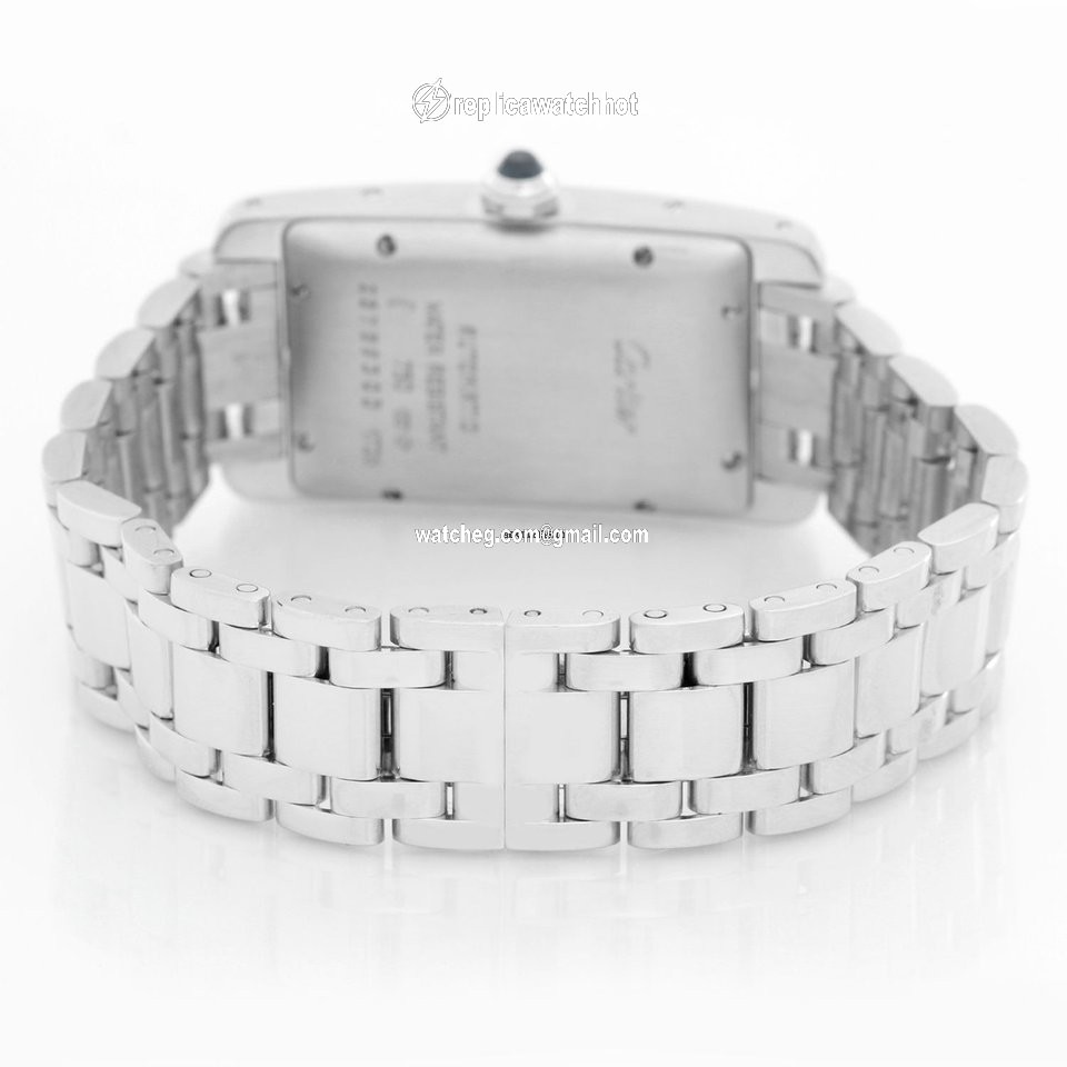 Cartier Tank Americaine Mens watch Unisex Automatic White gold W26036L1 1726 4