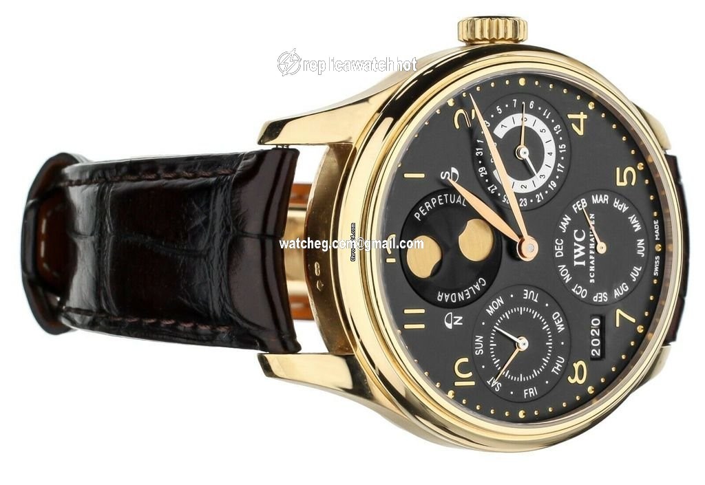 IWC Portuguese Perpetual Calendar Mens watch Unisex Automatic Rose gold IW502119 4