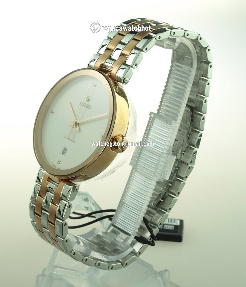 Rado Florence Mens watch Unisex Quartz Gold Steel R48902733 4