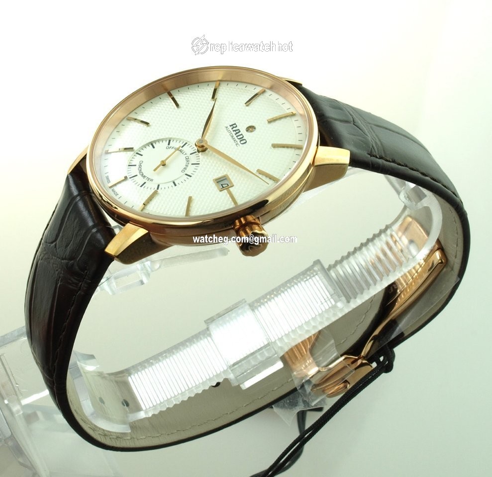 Rado Coupole Mens watch Unisex Automatic Gold Steel R22881025 4