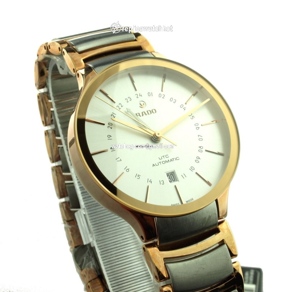 Rado Centrix Mens watch Unisex Automatic Gold Steel R30162013 4