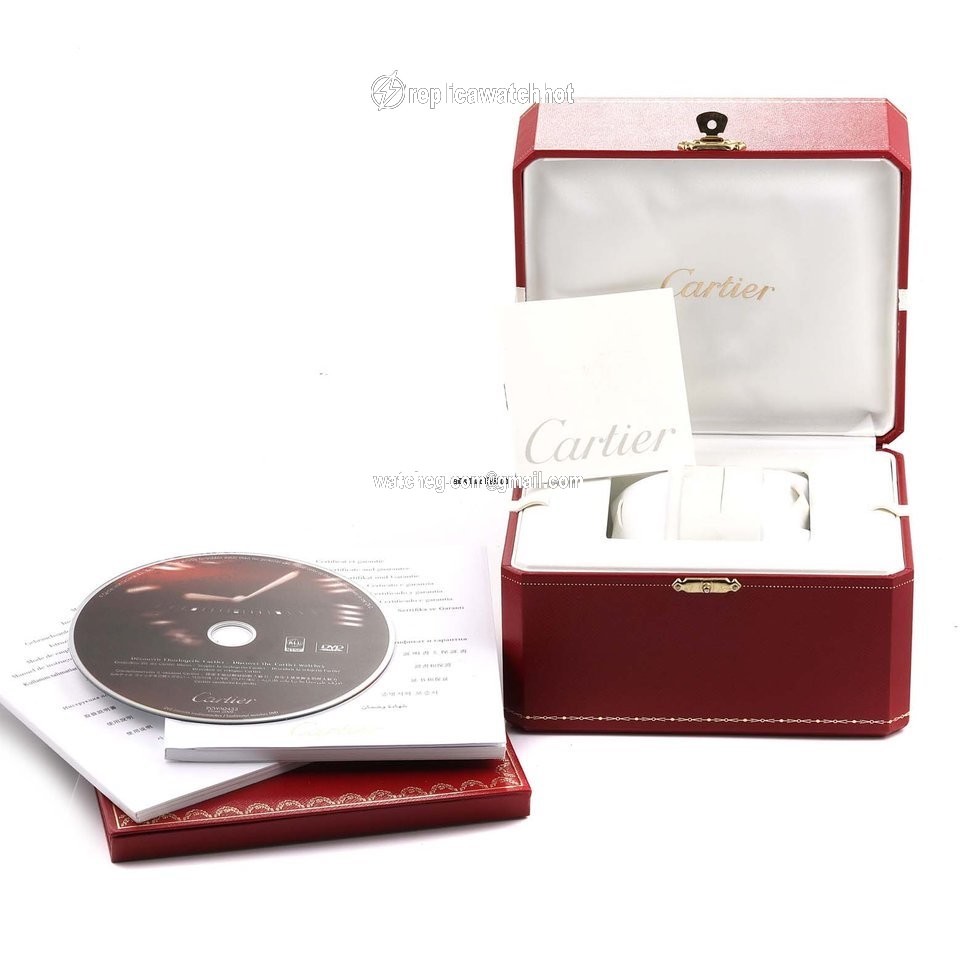 Cartier Ronde Solo de Cartier Mens watch Unisex Automatic Gold Steel W6701009 4