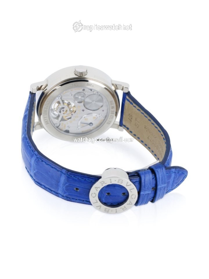 Bulgari Bulgari Mens watch Unisex Manual winding White gold BB W38 GL TB 4