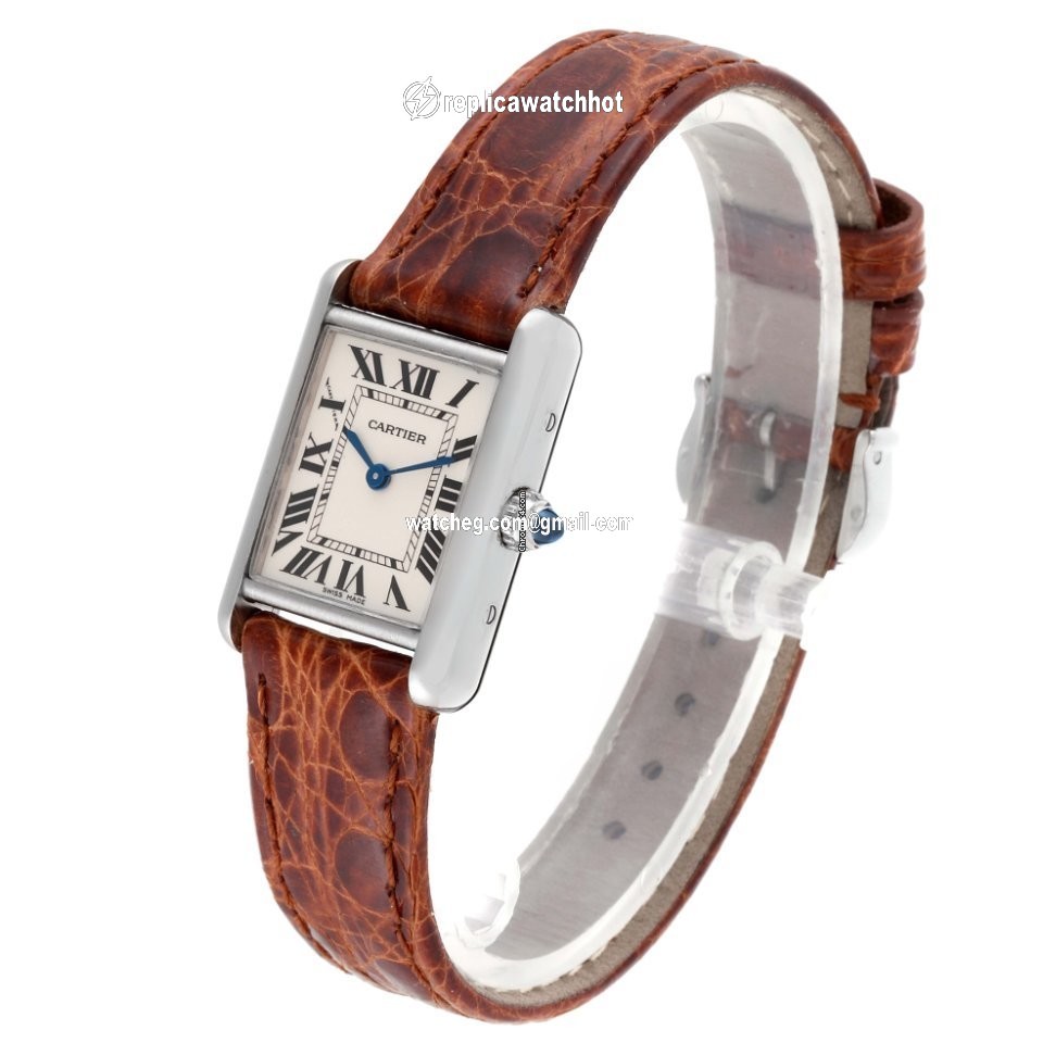 Cartier Tank Louis Cartier Womens watch Quartz White gold W1541056 4