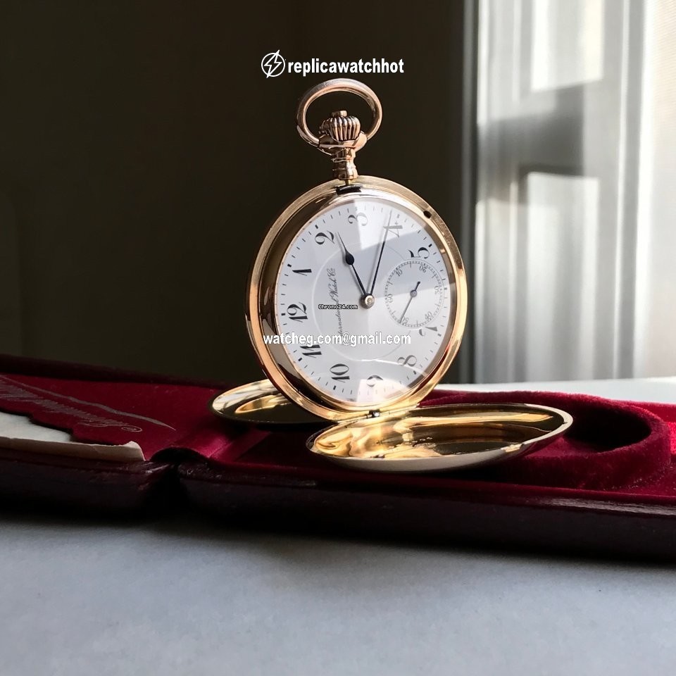IWC Mens watch Unisex Manual winding Yellow gold 564344 4