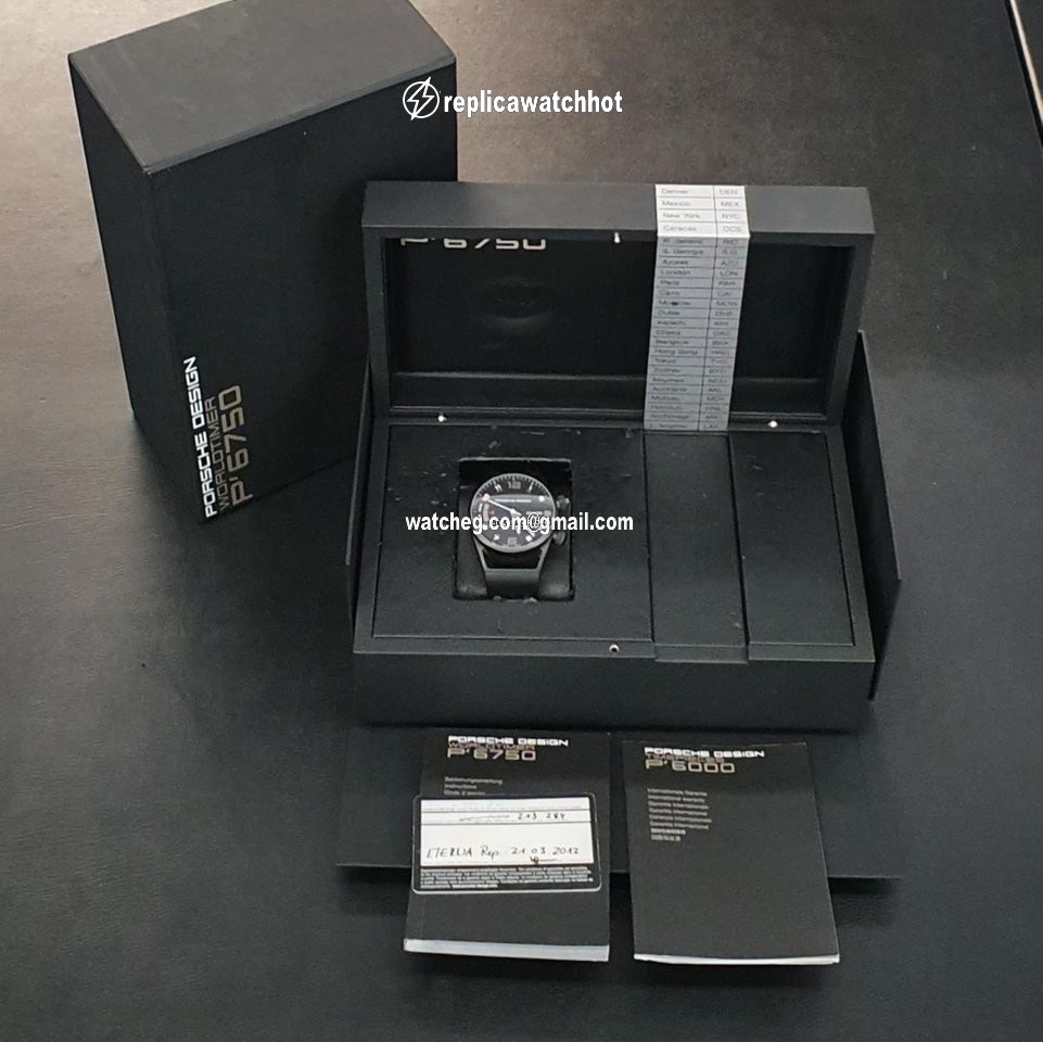 Porsche Design Worldtimer Automatic Steel P6750.13.44.1180 4