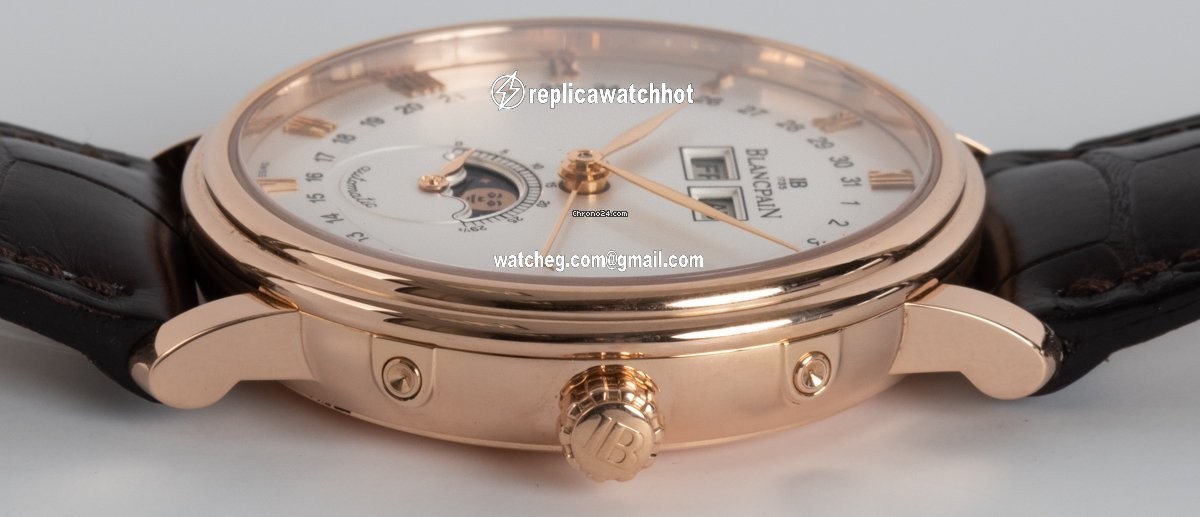 Blancpain Mens watch Unisex Automatic Rose gold 6263-3642-55B 4