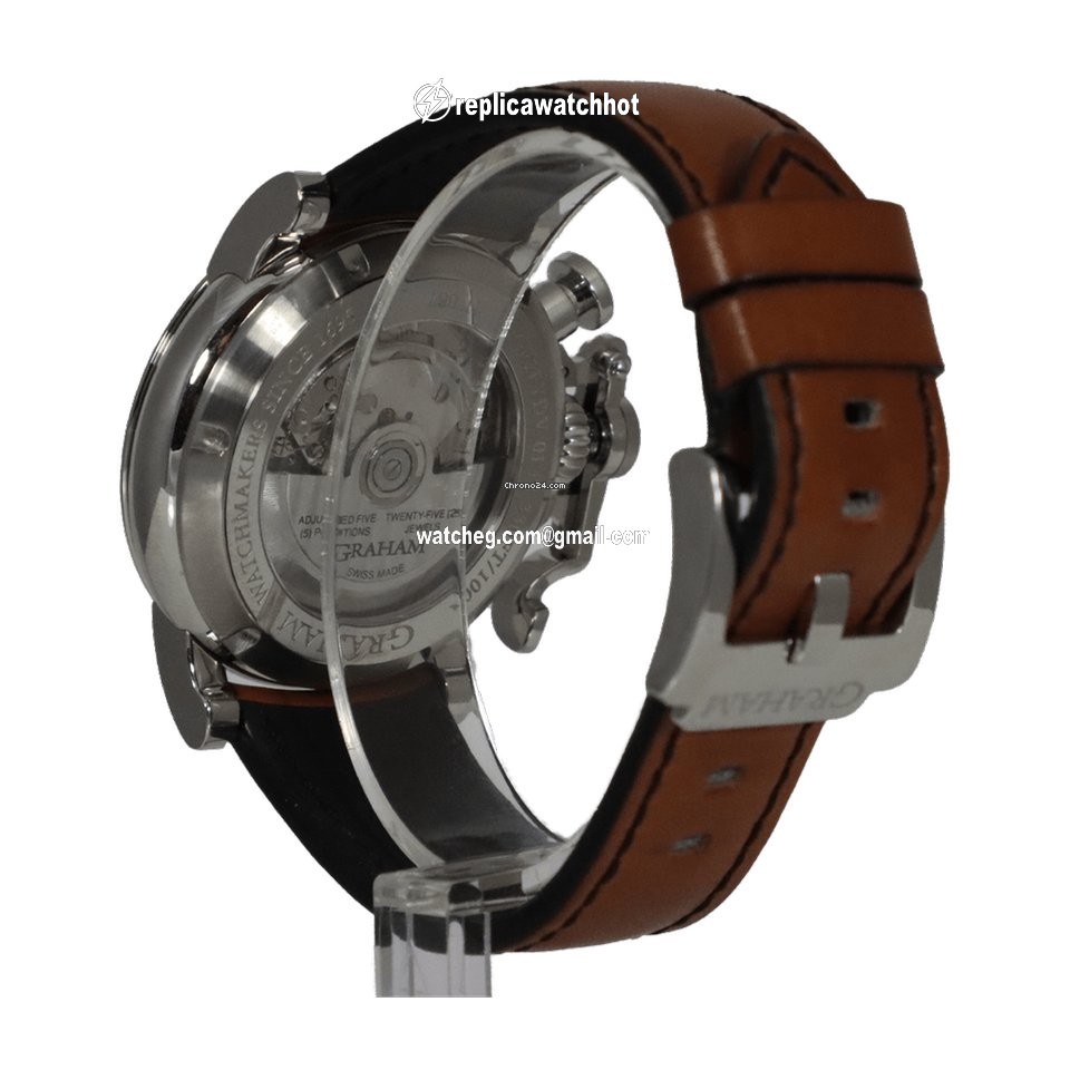 Graham Chronofighter Mens watch Unisex Automatic Steel 2CVAS.B03A 4