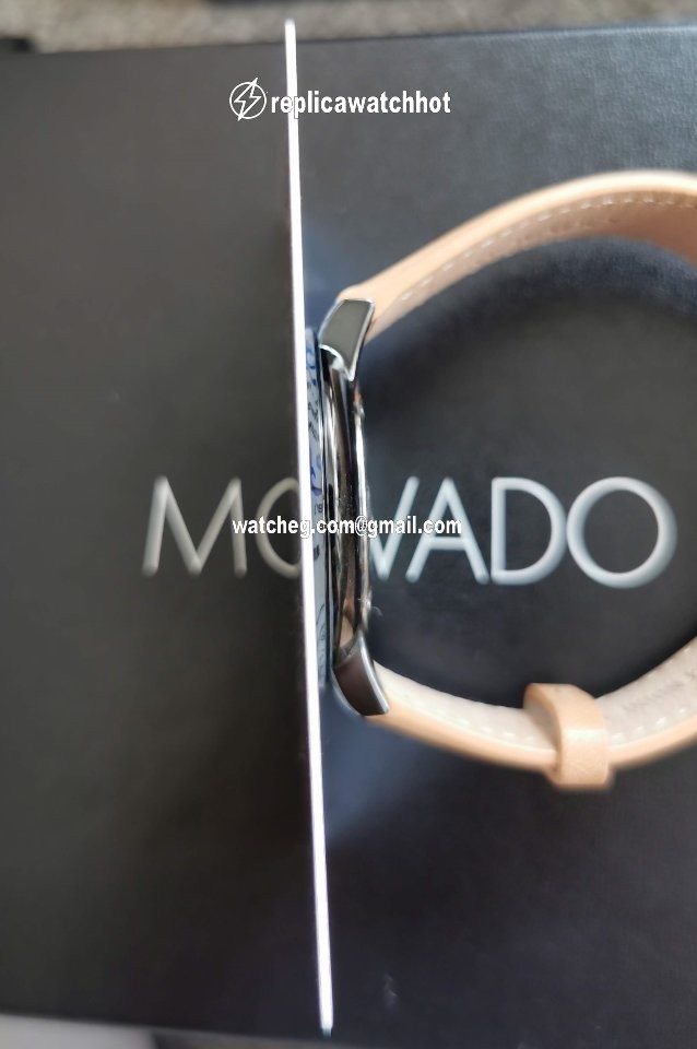 Movado Mens watch Unisex Quartz Steel 607378 4