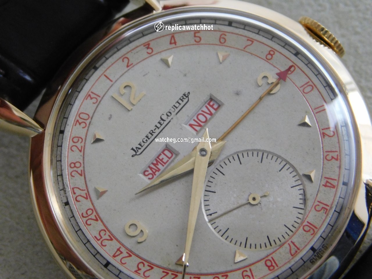 Jaeger-LeCoultre Mens watch Unisex Manual winding Yellow gold 272749 4