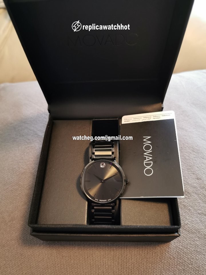 Movado Mens watch Unisex Quartz Steel 607210 4