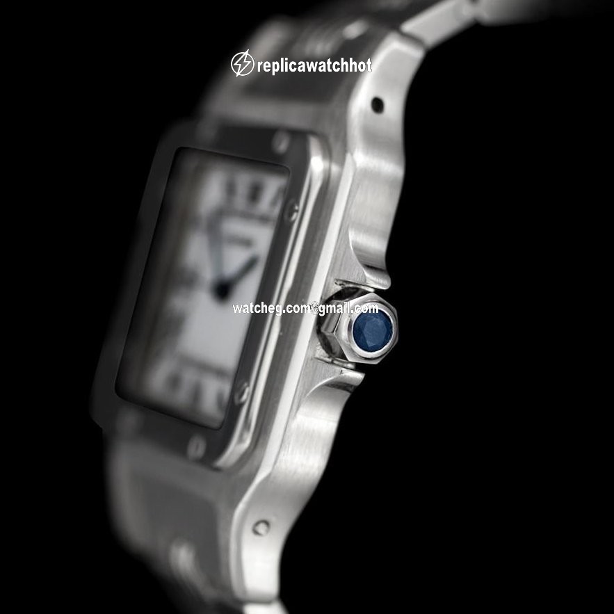 Cartier Santos Mens watch Unisex Automatic Steel 7880 4
