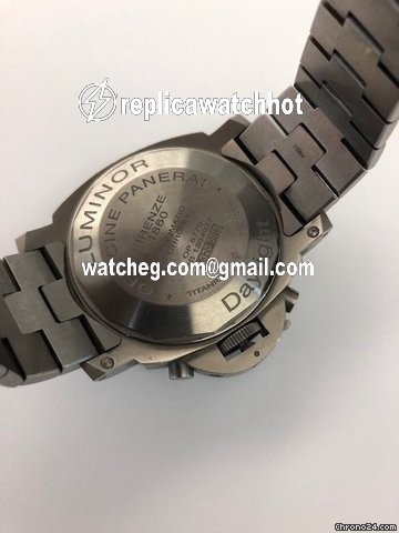 Panerai Luminor Chrono Mens watch Unisex Automatic Titanium OP6779 4