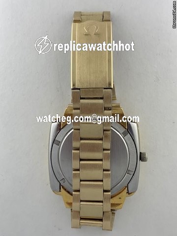 Omega Mens watch Unisex Automatic Gold Steel Dynamic 4