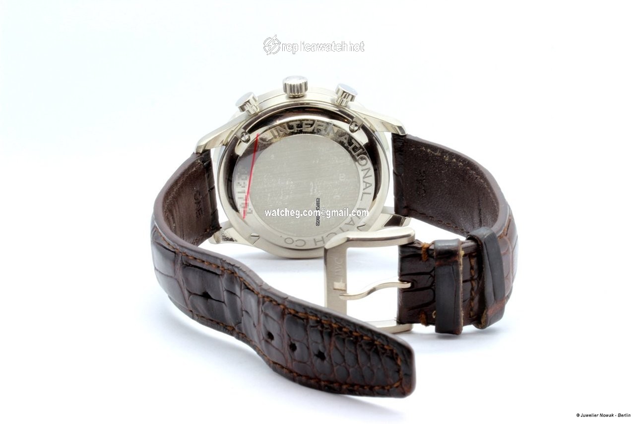 IWC Portuguese Chronograph Mens watch Unisex Automatic White gold IW371431 4