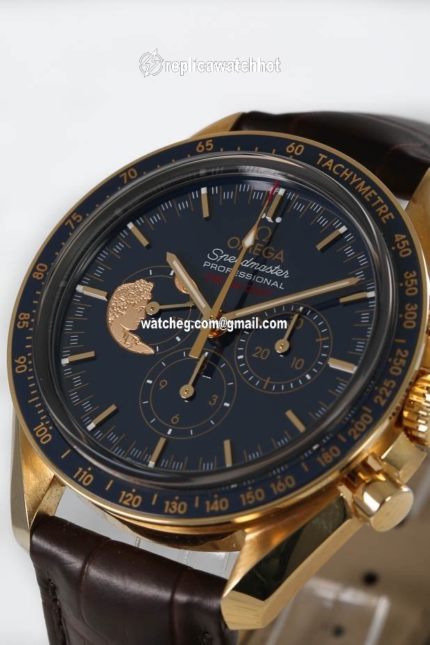 Omega Speedmaster Professional Moonwatch Mens watch Unisex Manual winding Yellow gold 311.63.42.30.03.001 4