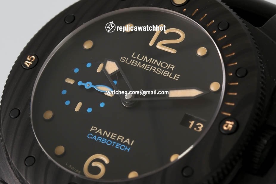 Panerai Luminor Submersible 1950 3 Days Automatic Mens watch Unisex Automatic Titanium PAM 00616 4