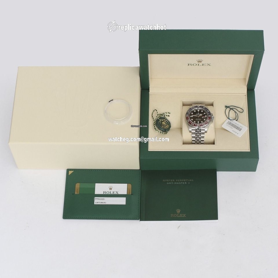 Rolex GMT-Master II Mens watch Unisex Steel Automatic 126710 BLRO 4