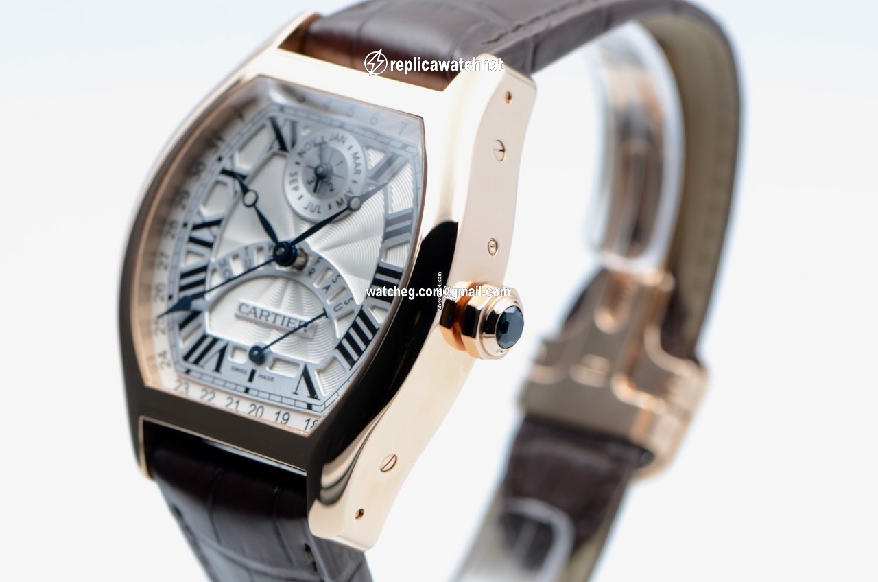 Cartier Tortue Mens watch Unisex Automatic Rose gold W1580045 4