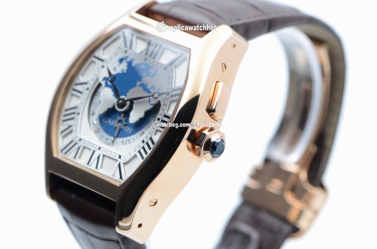 Cartier Tortue Mens watch Unisex Automatic Rose gold W1580049 4