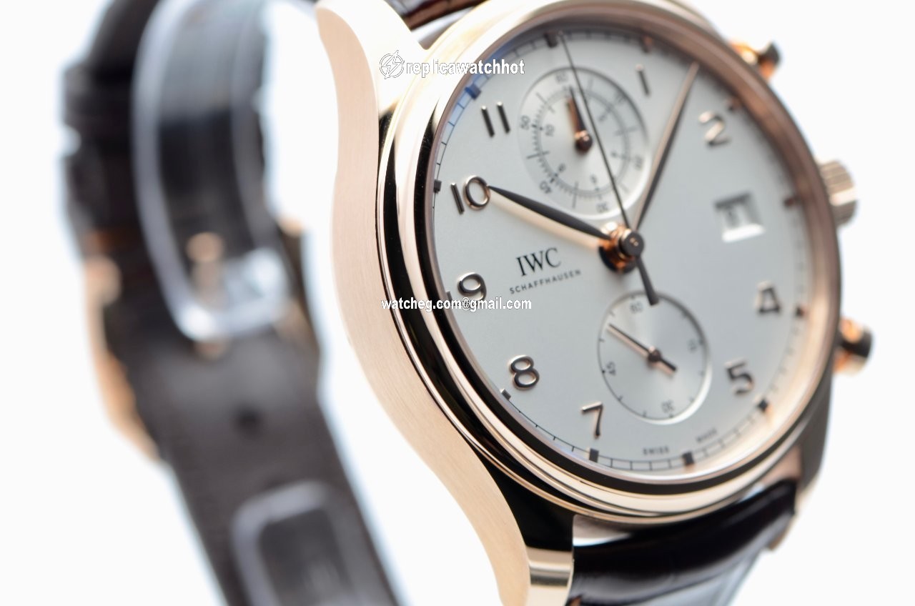 IWC Portuguese Chronograph Mens watch Unisex Automatic Rose gold IW390301 4