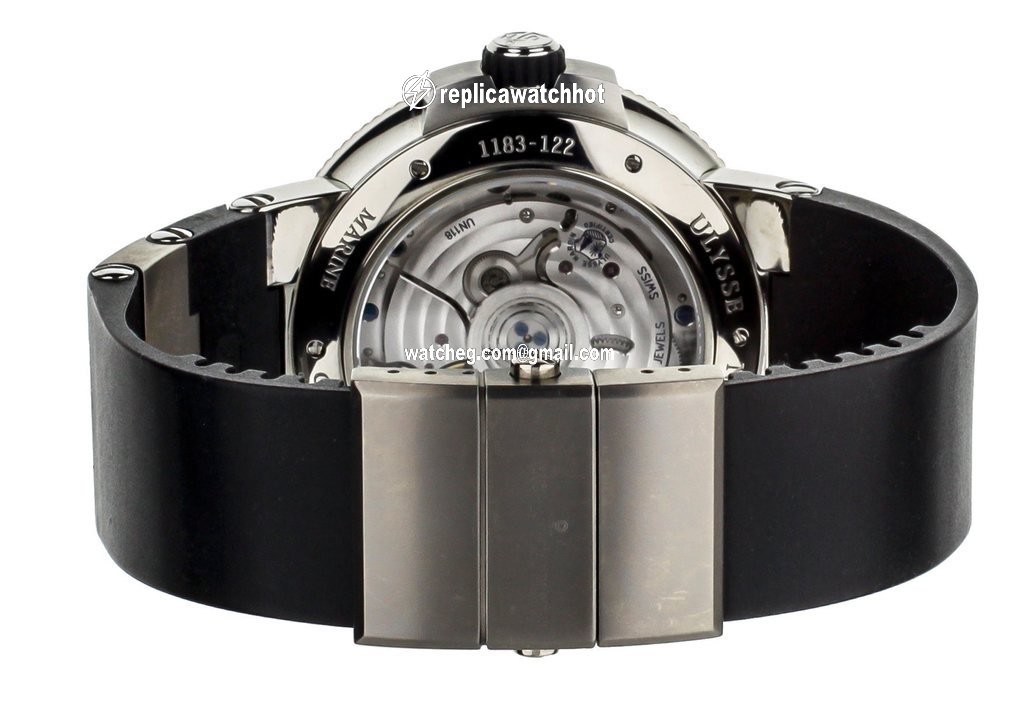 Ulysse Nardin Marine Chronometer Manufacture Mens watch Unisex Automatic Steel 1183-122-42 4