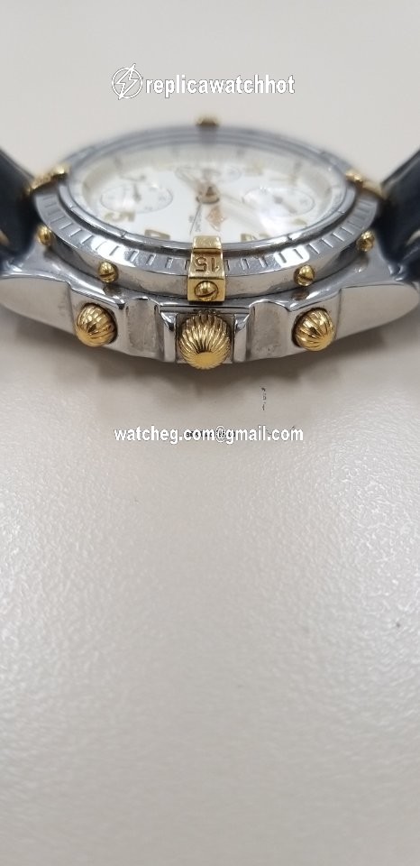 Breitling Chronomat Mens watch Unisex Automatic Gold Steel Breitling Chronomat B13050.1 4