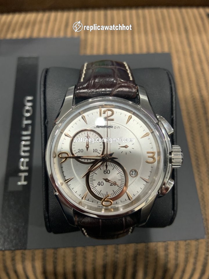 Hamilton Jazzmaster Mens watch Unisex Quartz Steel H32612555 4