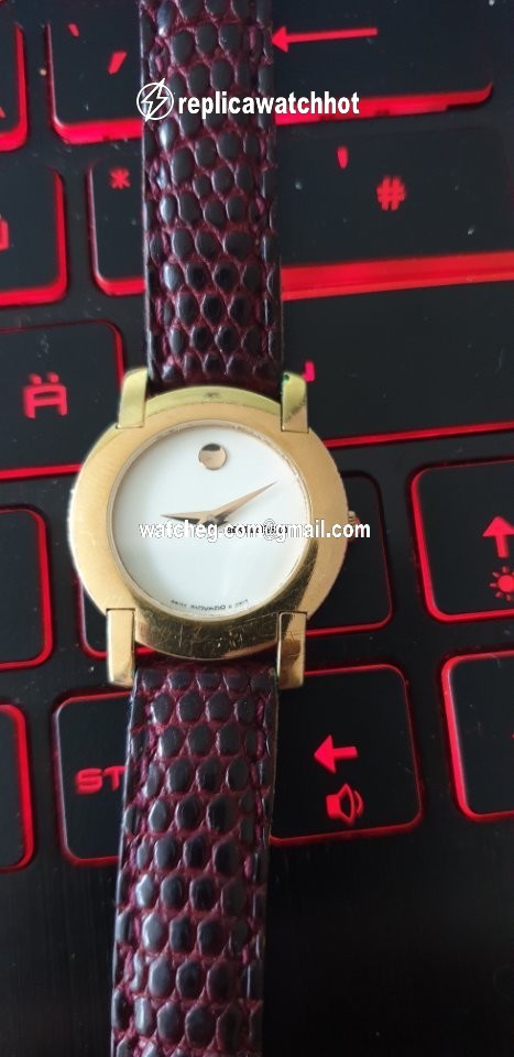 Movado Museum Womens watch Quartz Gold Steel 87A10832 (100396) 4
