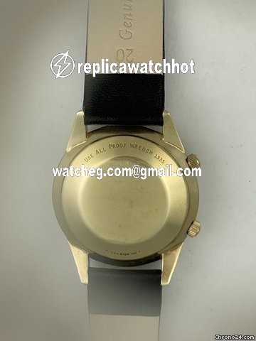 Jaeger-LeCoultre Mens watch Unisex Automatic Gold Steel Memovox Vintage World Time Alarm 4