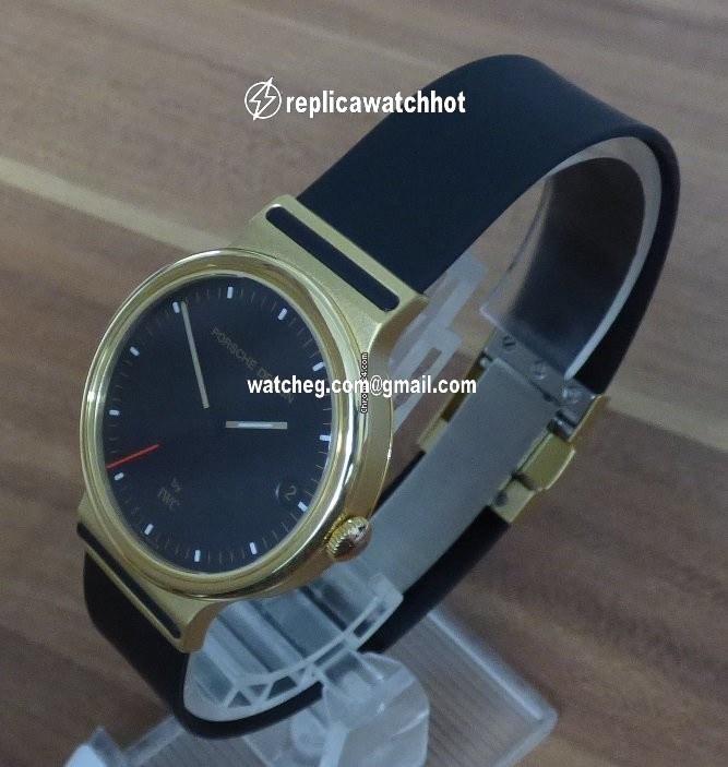 IWC Porsche Design Mens watch Unisex Quartz Yellow gold 3320 4