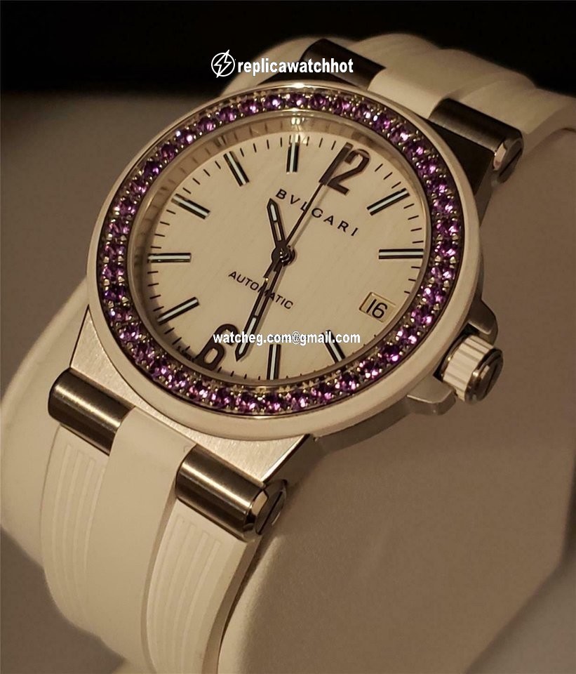 Bulgari Diagono Womens watch Automatic Steel DG 35 S 4