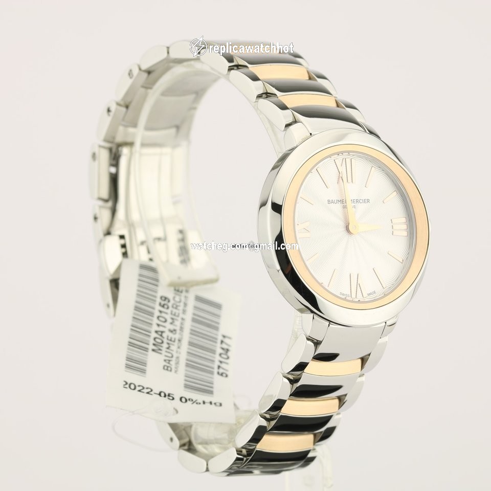 Baume & Mercier Promesse Womens watch Quartz Gold Steel M0A10159 4