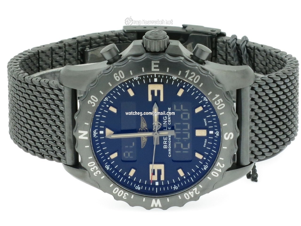 Breitling Chronospace Military Mens watch Unisex Quartz Steel M7836622.BD39.159M 4