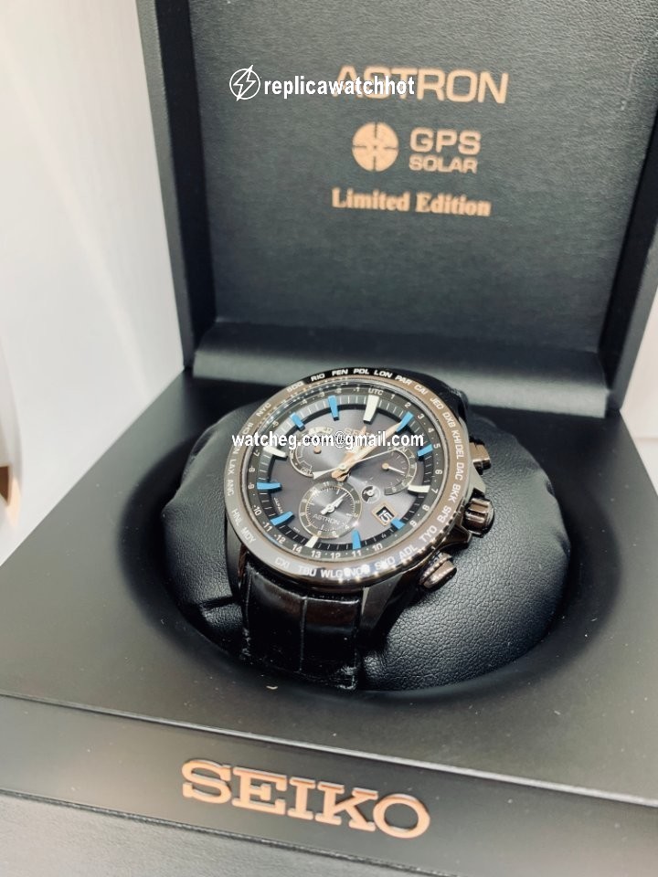 Seiko Astron GPS Solar Chronograph Mens watch Unisex Steel SSE067 4