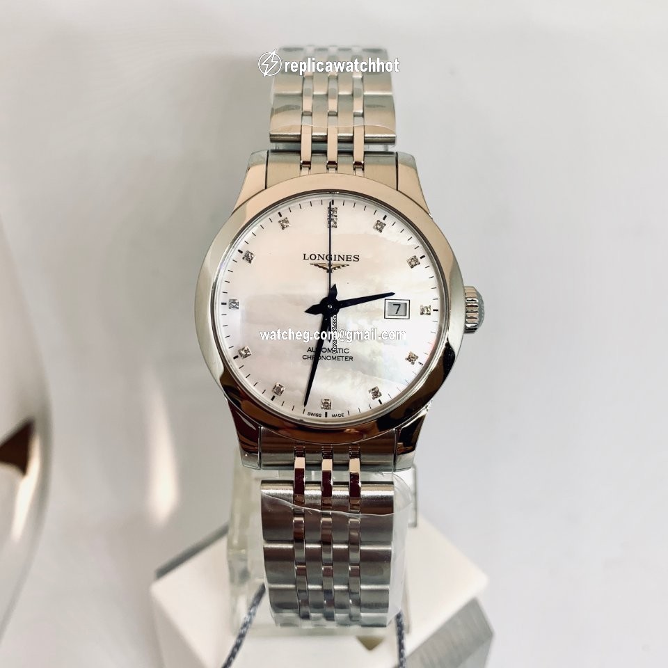 Longines Record Womens watch Automatic Steel L2.321.4.87.6 4