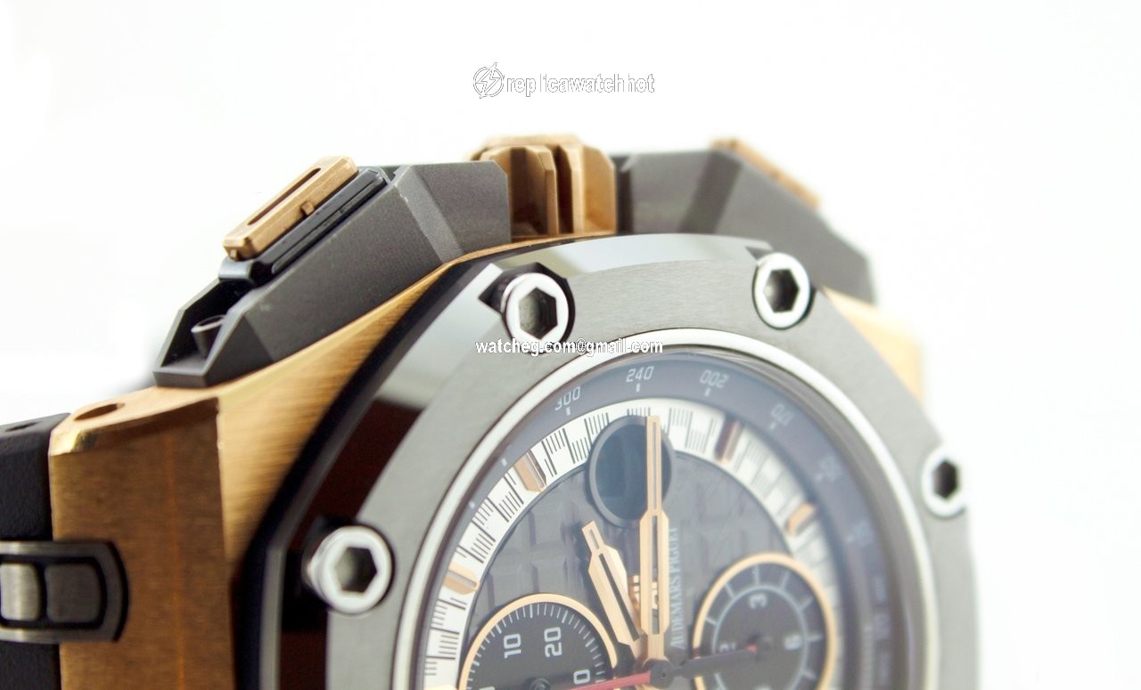 Audemars Piguet Royal Oak Offshore Chronograph Mens watch Unisex Automatic Rose gold 26568OM.OO.A004CA.01 4
